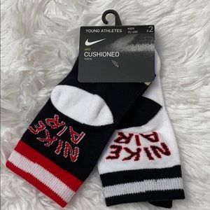 Nike boys 2 pack crew socks